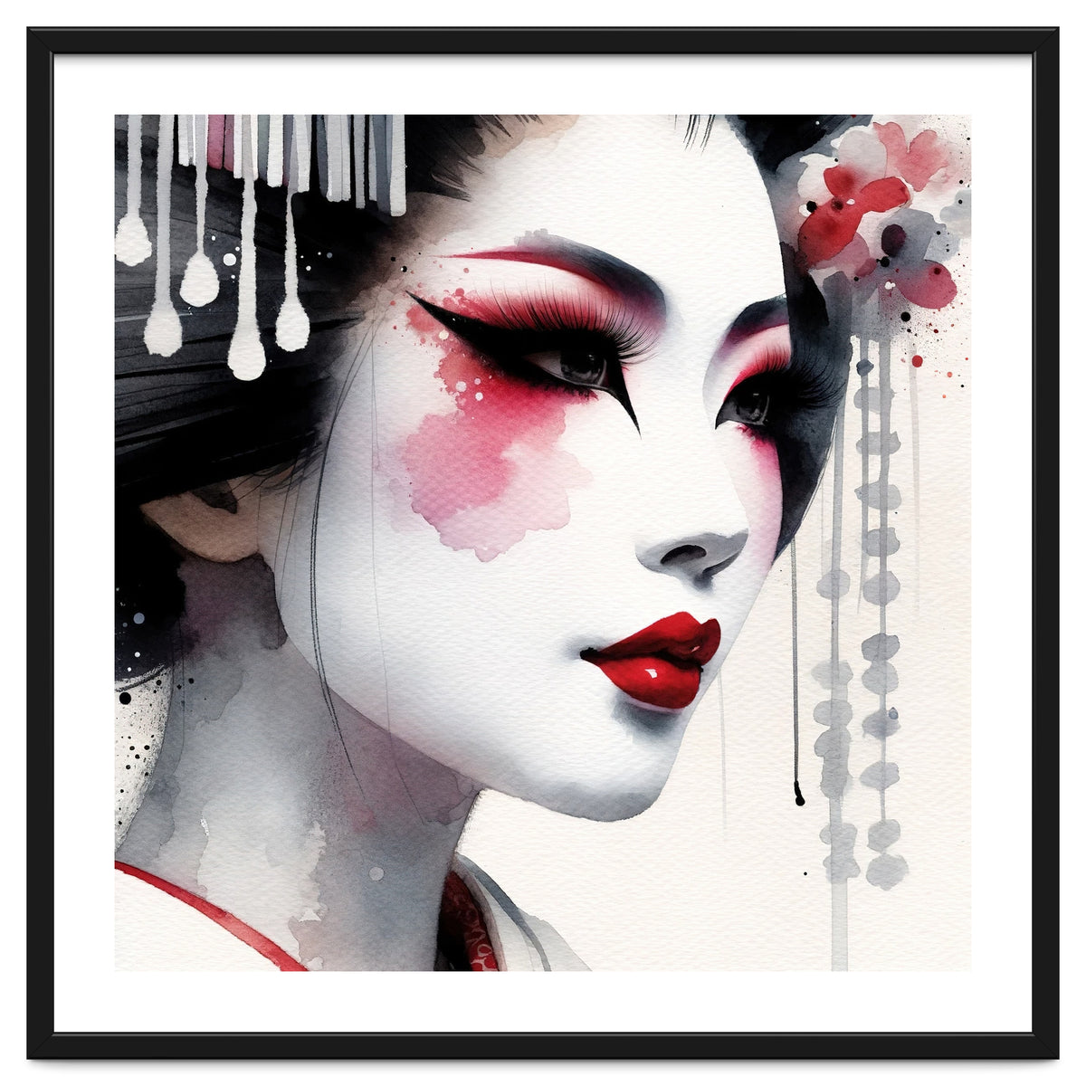 Porcelain Bloom Modern Geisha