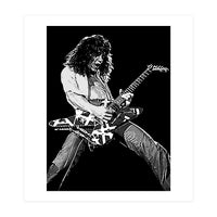 Eddie Van Halen American Rock Guitarist Legend (Print Only)