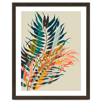 Colorful Palm Leaves