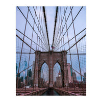 Brooklyn Bridge at Dawn, Iconic New York City Photography (Print Only)