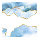 Blue & Gold Glitter Agate Texture 06  (Print Only) thumbnail