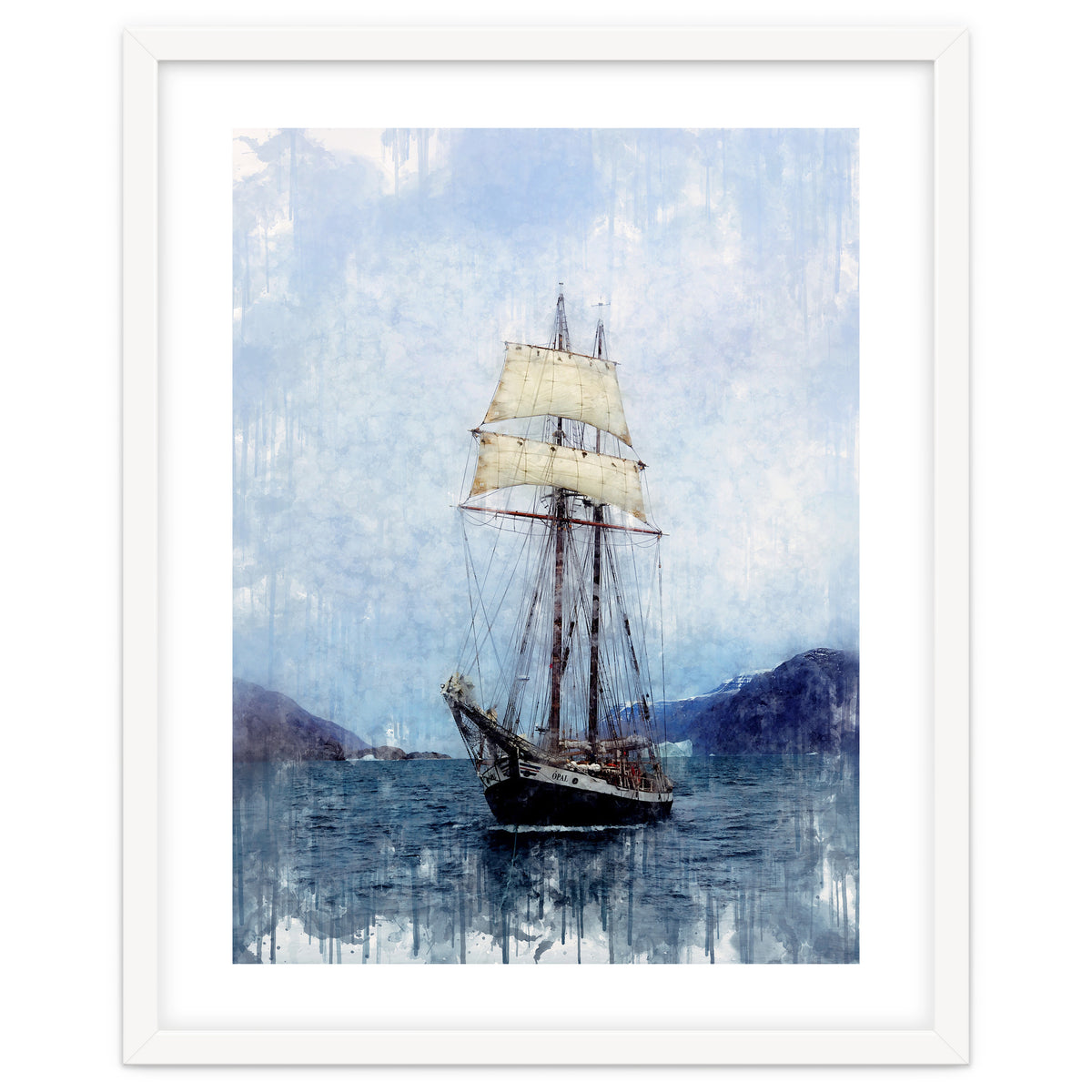 strong determination to start the ship's adventure