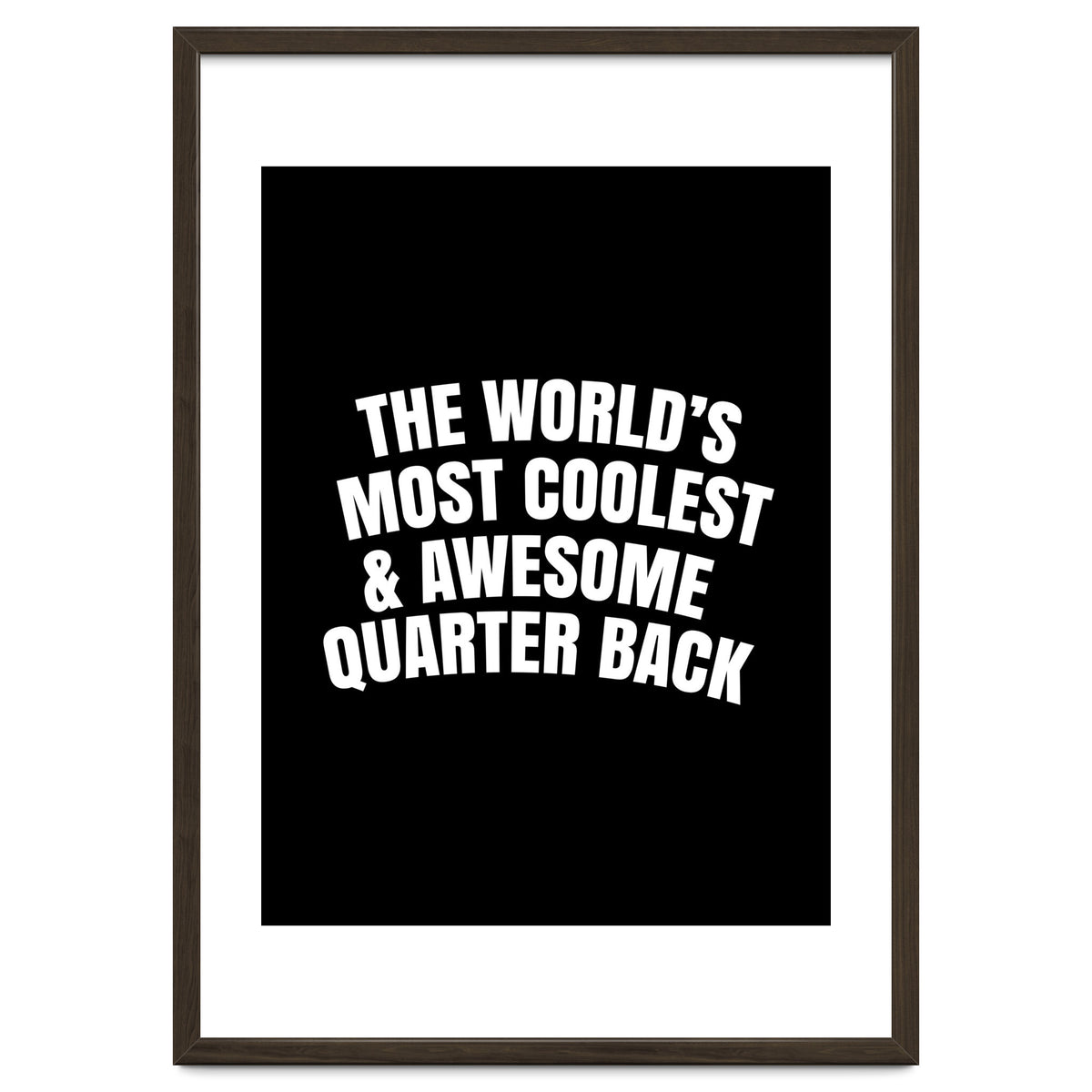 world's most coolest and awesome quarter back