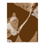 Brown Abstract Minimalist (Print Only) thumbnail