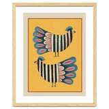 Striped Bird Pair II thumbnail