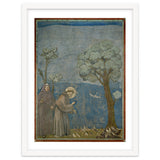 Saint Francis of Assisi preaching to the birds. Giotto. GIOTTO DE BONDONE (1266-1337). thumbnail