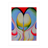 Georgia O’Keeffe – Series 1, No. 8 (1918) | Expressive Abstract Watercolor of Organic Rhythm and Modernist Form (Print Only) thumbnail