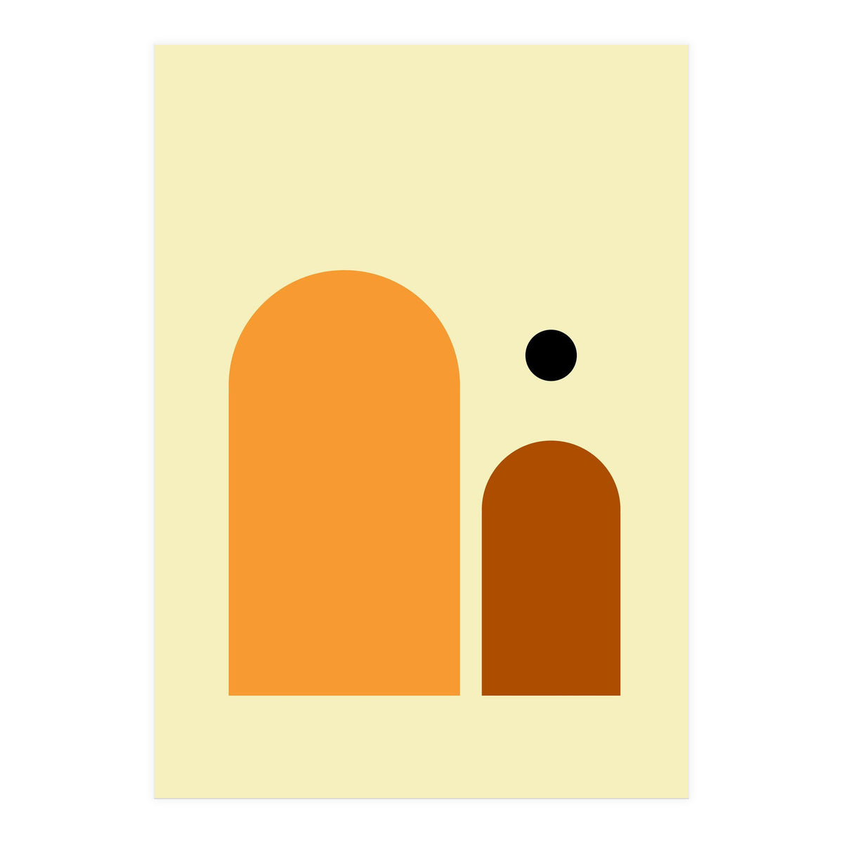 Mid-Century Geometric  1  (Print Only)