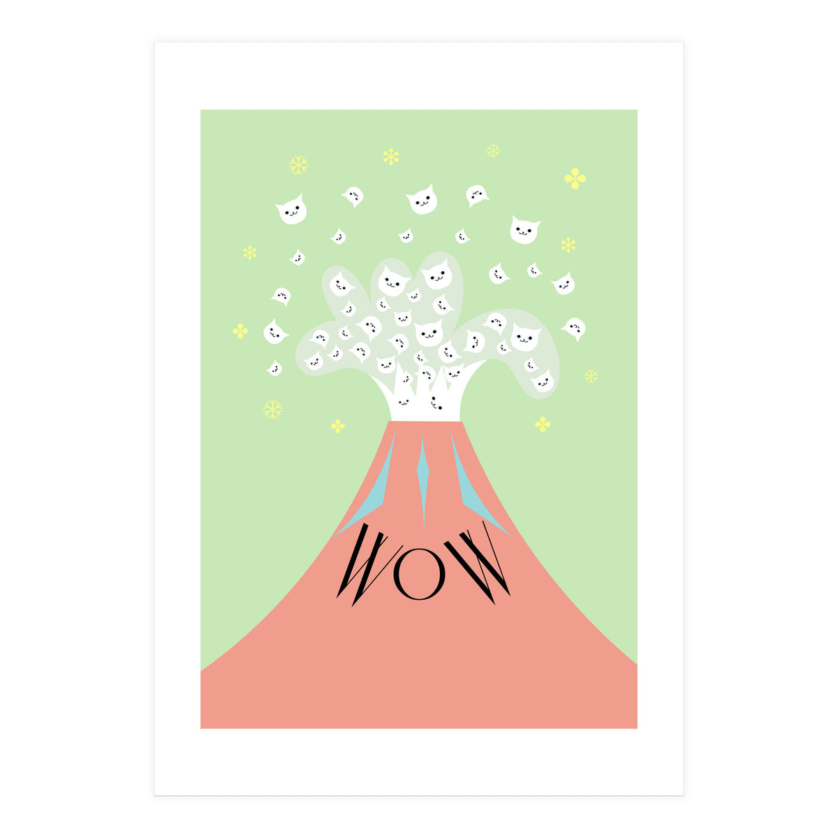 WOW - Cat Mountain (Print Only)