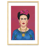 Frida Kahlo Portrait Illustration thumbnail