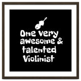 One very awesome and talented Violinist thumbnail