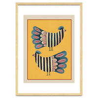 Striped Bird Pair II