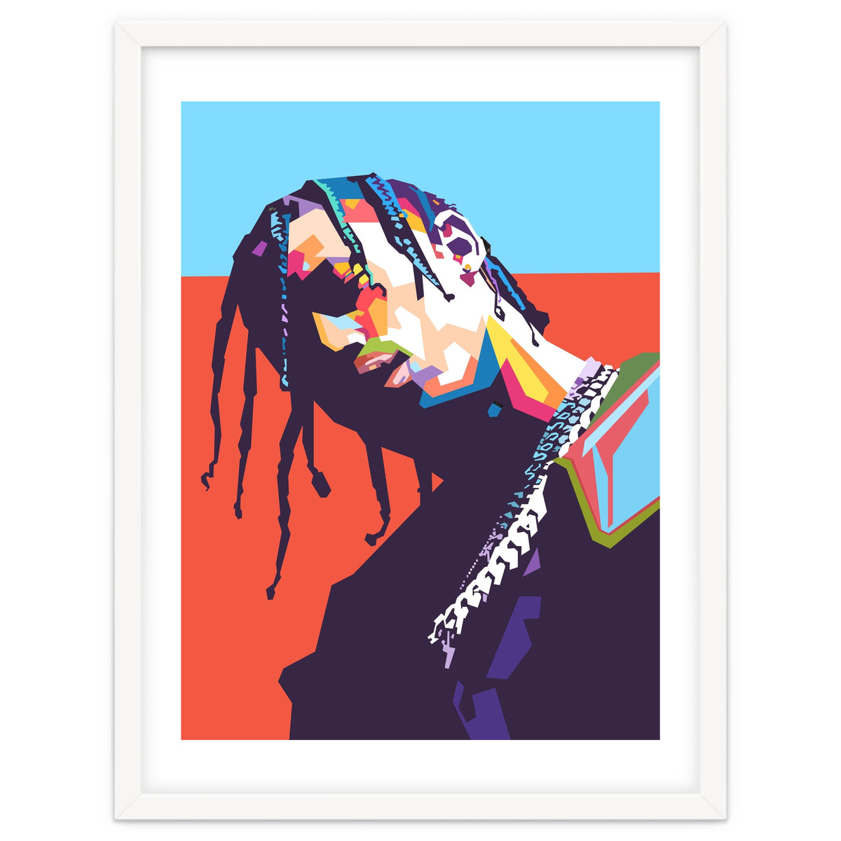 Travis Scott wpap art