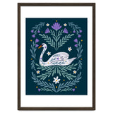 Swan Purple And Teal thumbnail