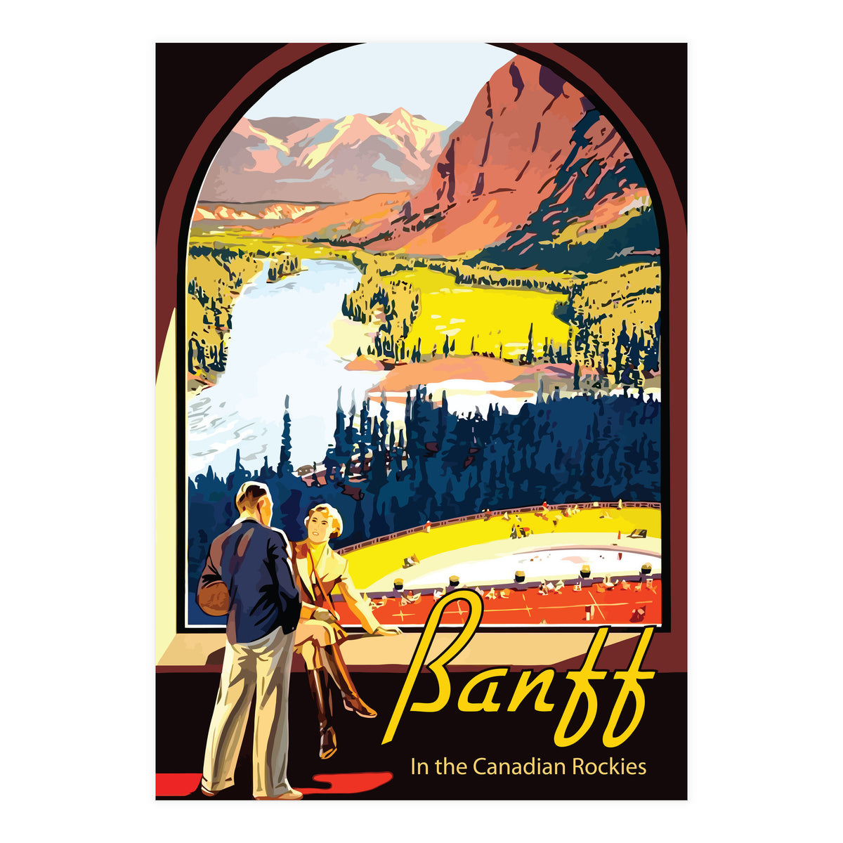 Banff, Alberta, Canada (Print Only)