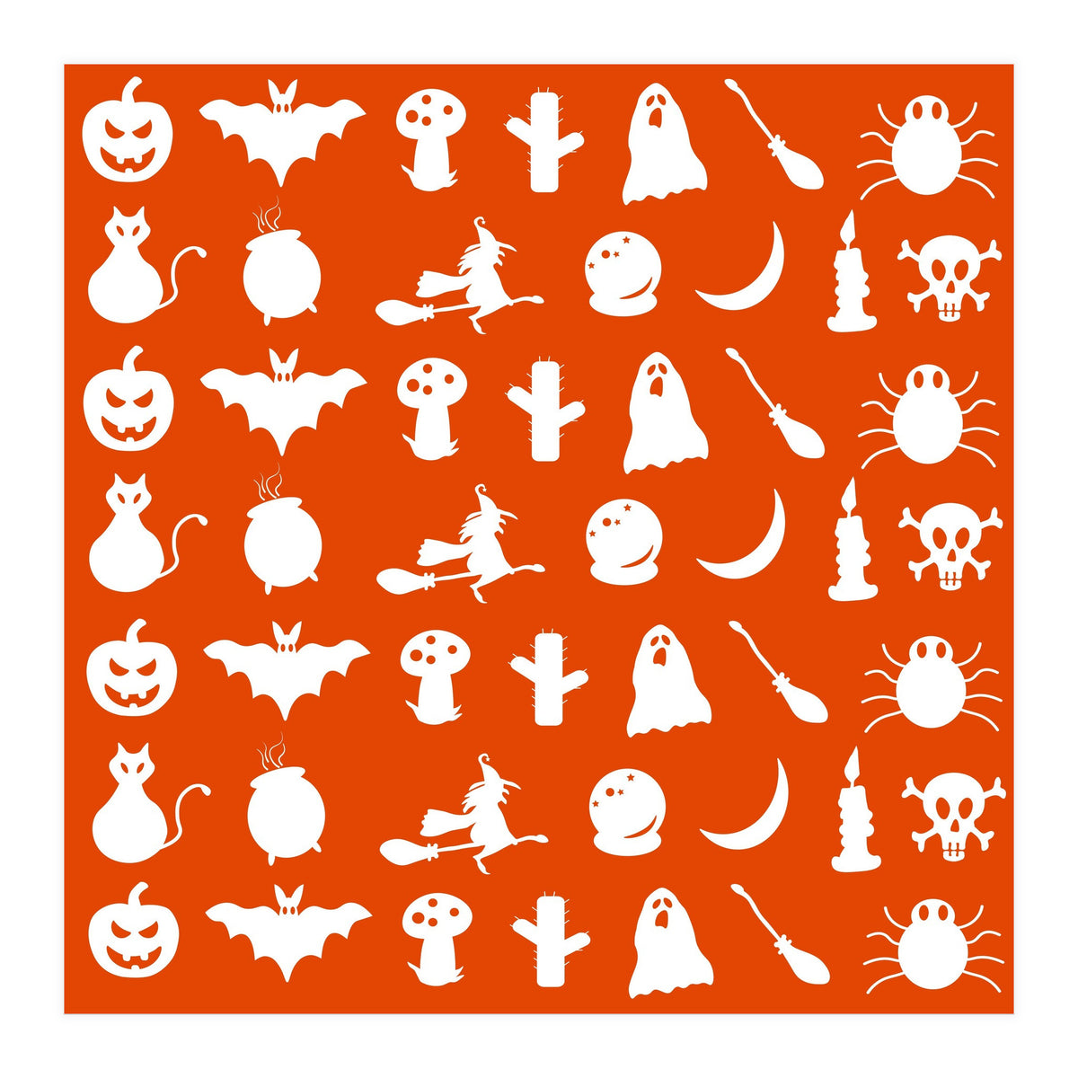Halloween Icons Pattern (Print Only)