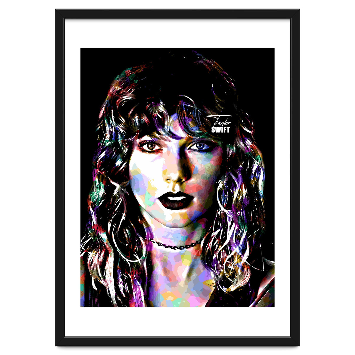Taylor Swift Colorful Art 3