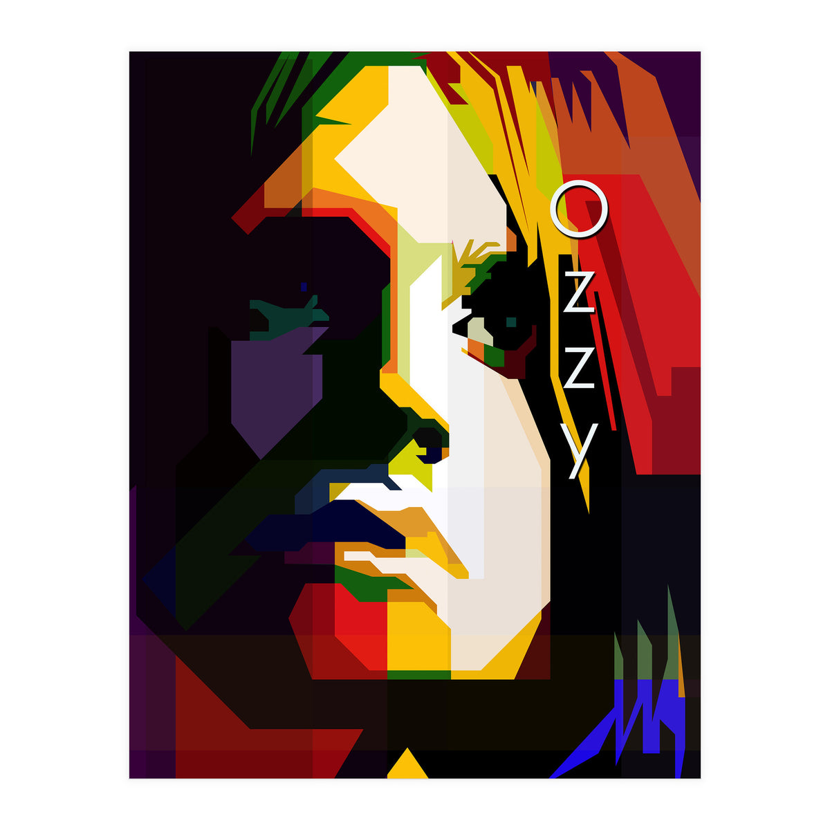 Ozzy Osbourne Classic Rock WPAP (Print Only)