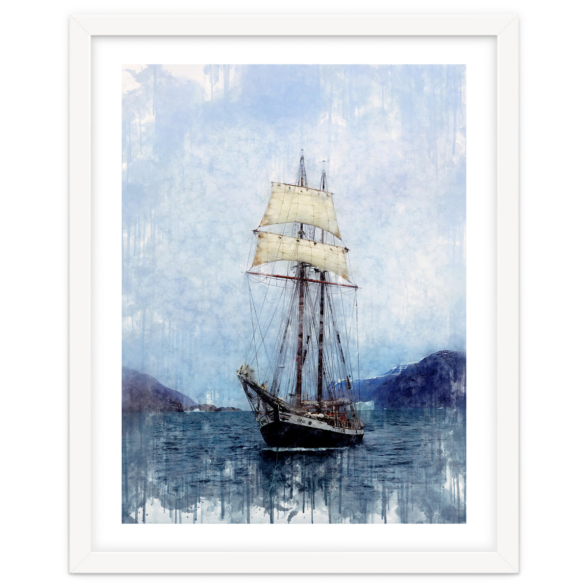 strong determination to start the ship's adventure