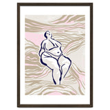 Follow the lines Serene woman in the water thumbnail