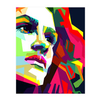 Julia Roberts Movie Actress Pop Art WPAP (Print Only)