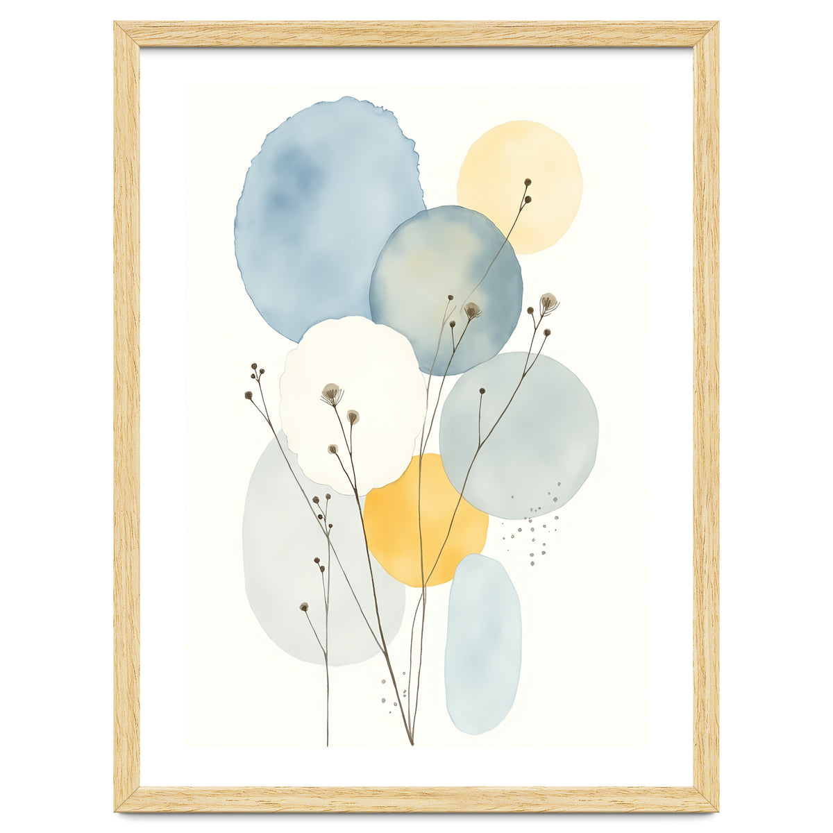 Modern Abstract Flower