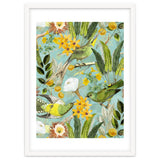 Exotic Birds in Flower Jungle thumbnail