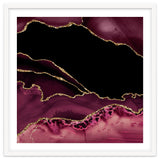 Burgundy & Gold Agate Texture 14 thumbnail