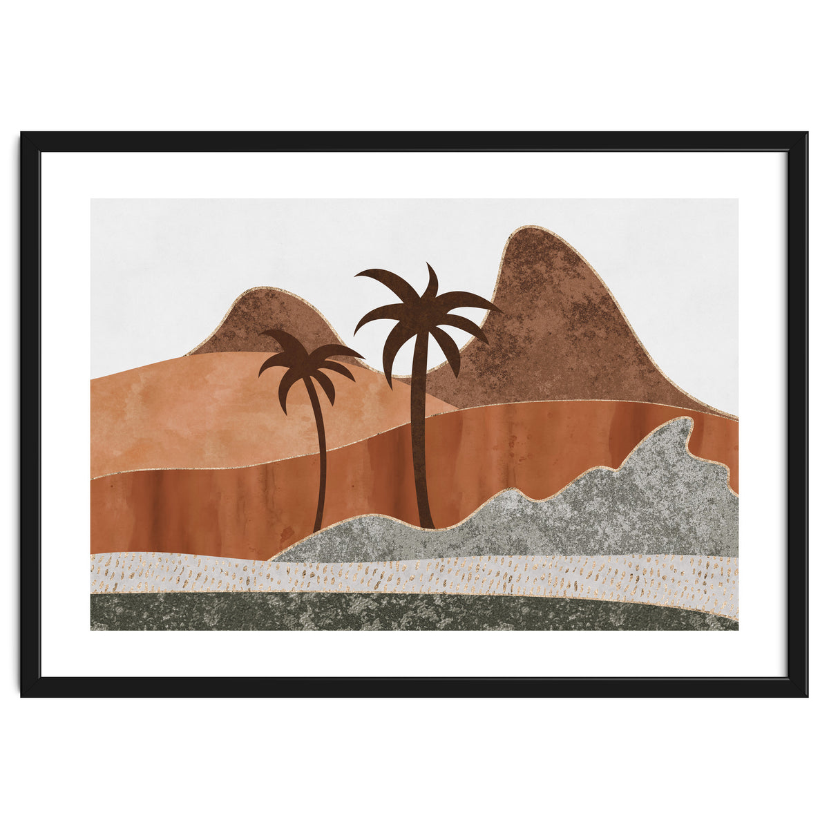 Abstract Landscape Desert Dream
