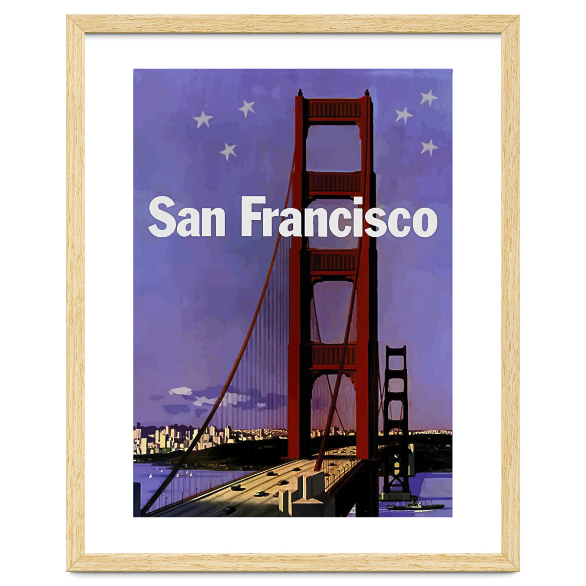 Gold Gate at Night, San Francisco