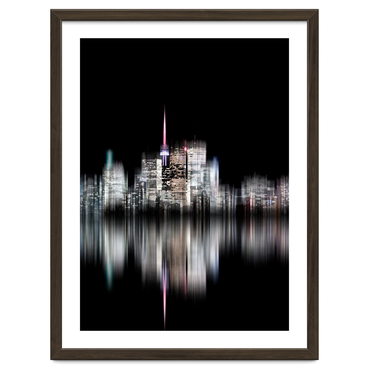 Toronto Skyline Blur Version No 2