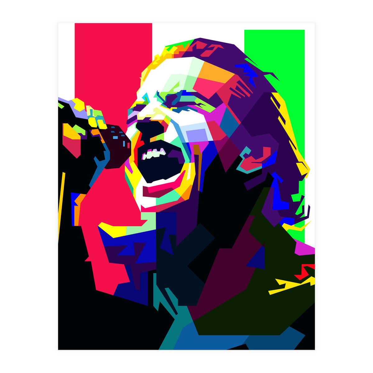 Eddie Vedder Singer Guitarist WPAP Trending Now (Print Only)