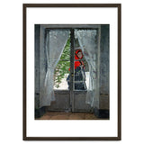 Mme. Monet with a red hat called " The Red Kerchief&quot, ca. 1870. thumbnail