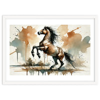 Fiery Horse Elegance