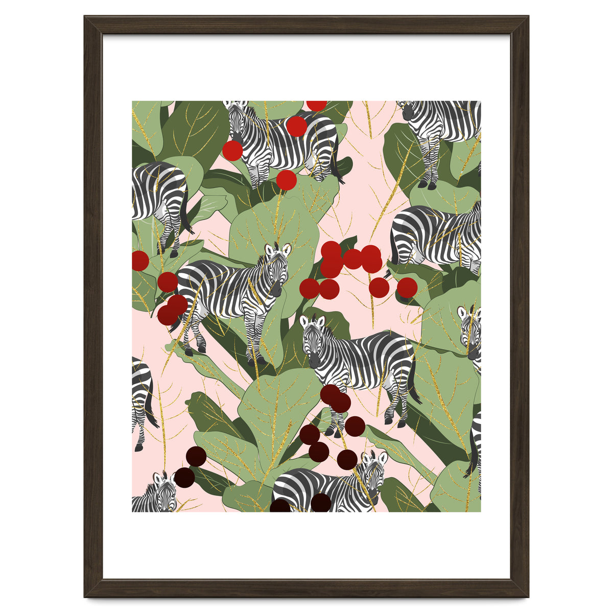 Zebra Harem #society6 #decor #buyart