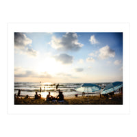 Late afternoon at the beach (Print Only)