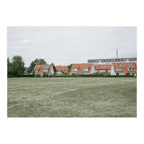 Red roof houses in the green field (Print Only) thumbnail