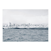GLACIER IN THE LAKE - ICELAND (Print Only)