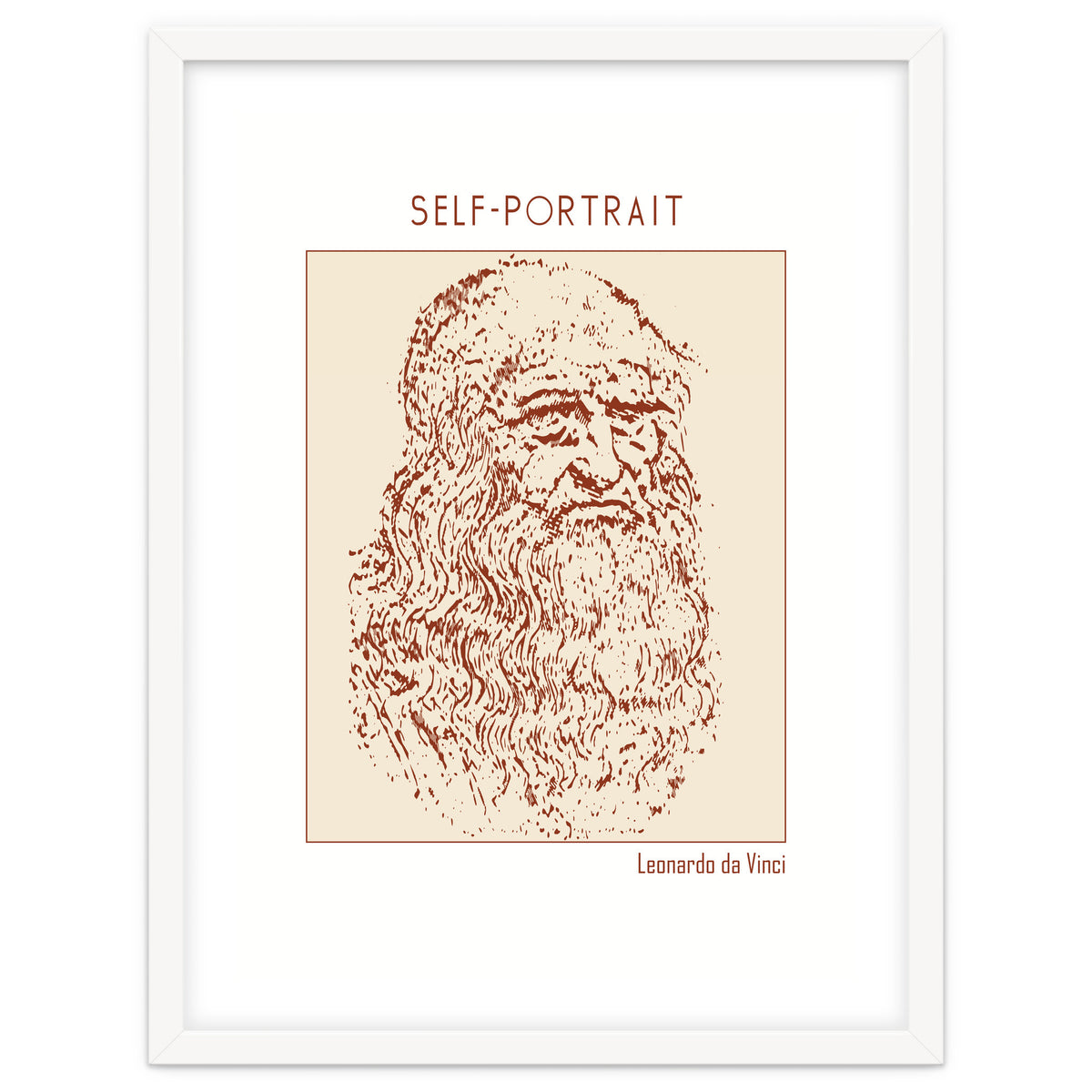 Self Portrait – Leonardo Da Vinci