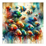 Colorful Aquarium Fish (Print Only) thumbnail