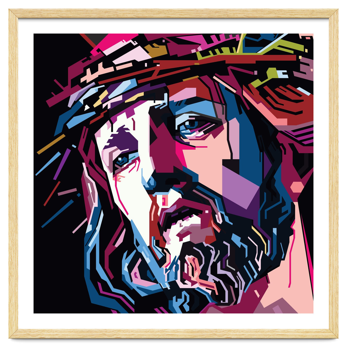 Jesus Christ Style WPAP