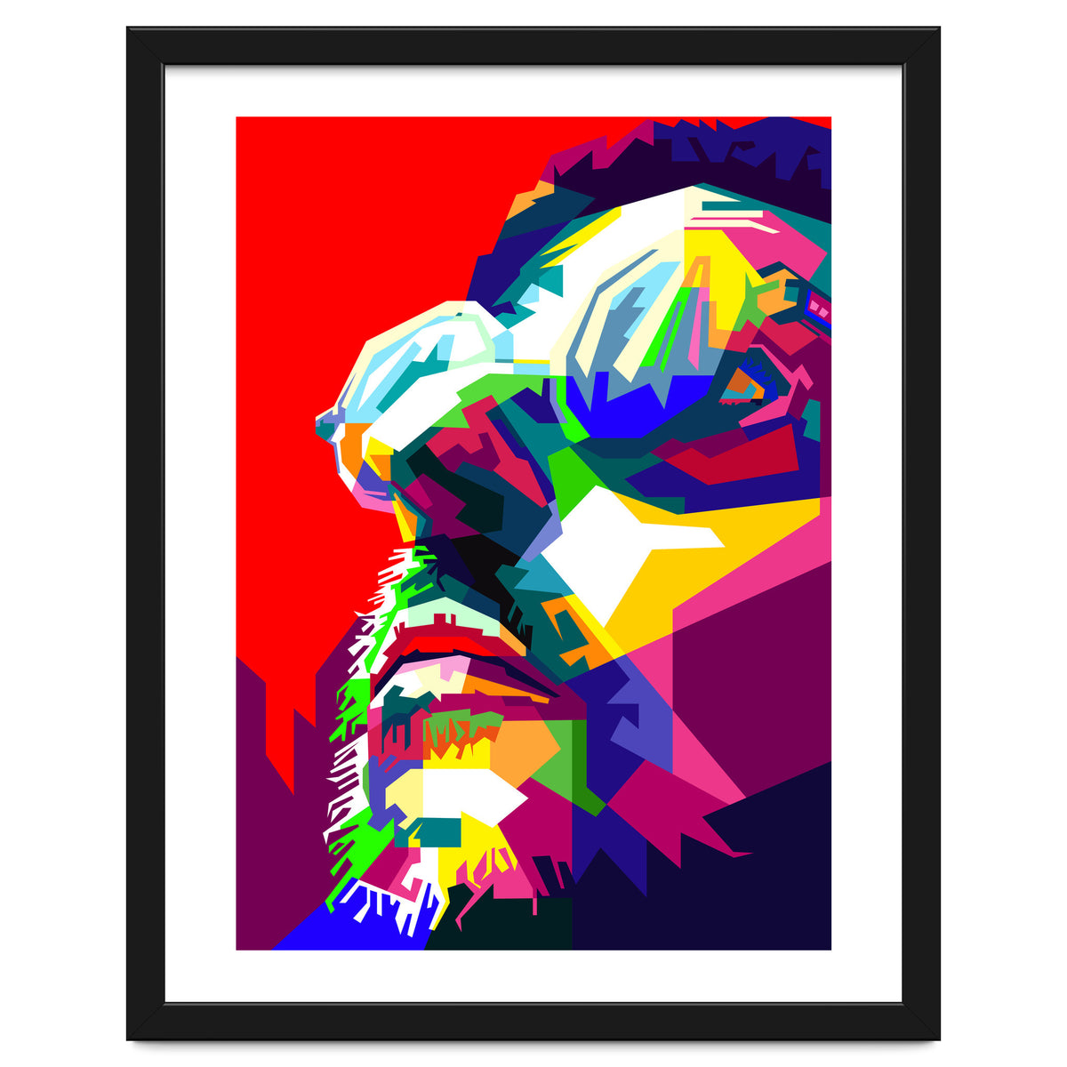 Leon The Professional Hollywood Actor Pop Art WPAP