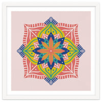 Colorful abstract mandala