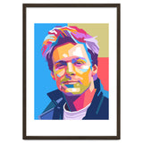 Bryan Adams pop art portrait thumbnail