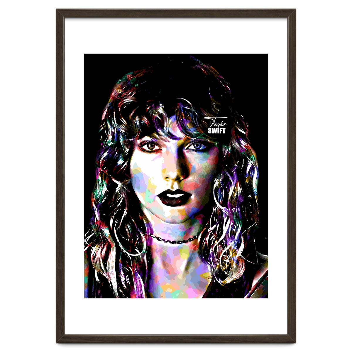 Taylor Swift Colorful Art 3