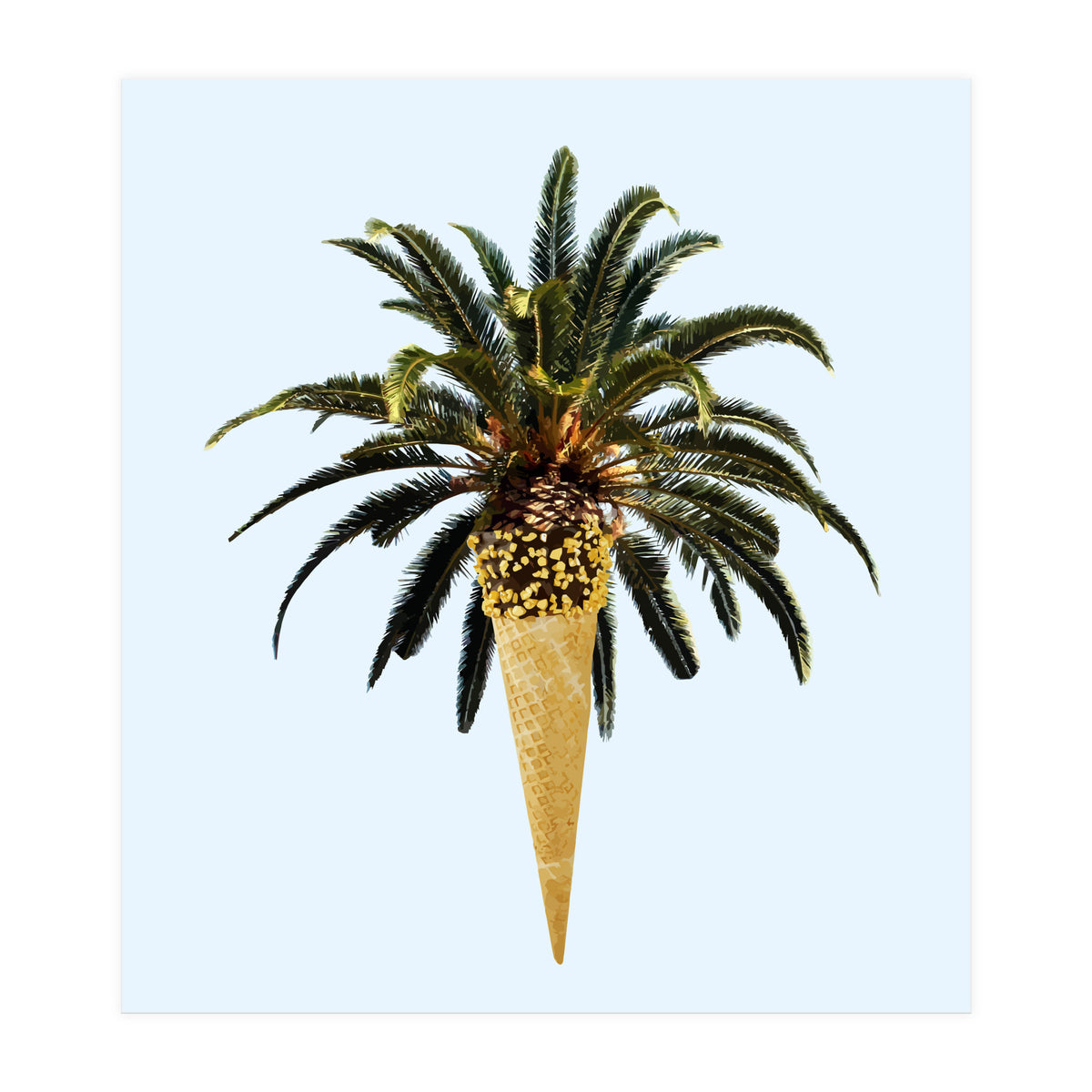 Coconut Ice Cream (Print Only)