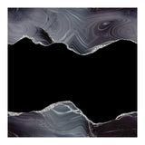 Black & Silver Glitter Agate Texture 04 (Print Only) thumbnail