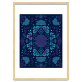 Clovers And Flowers Night Blue thumbnail