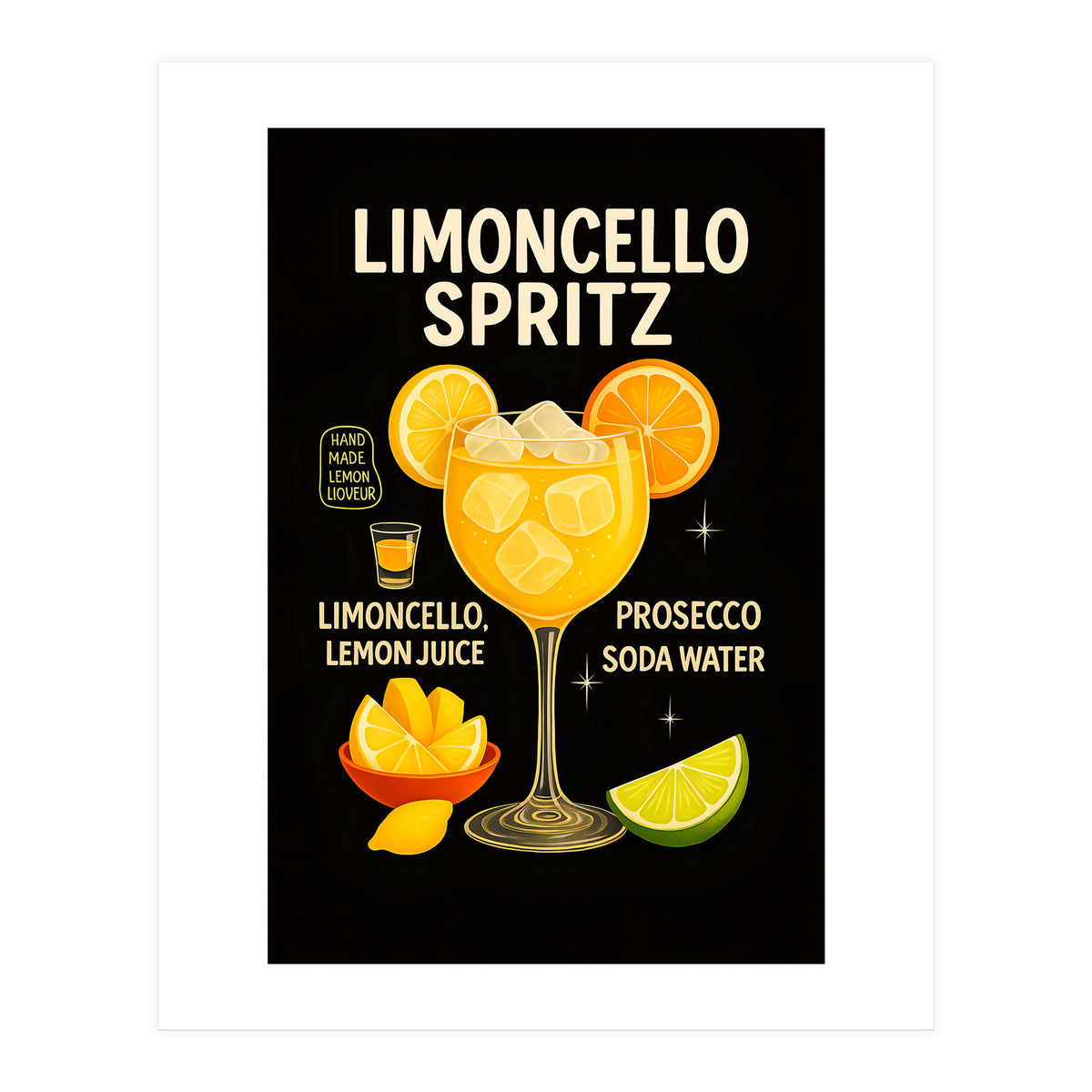 Limoncello Spritz (Print Only)