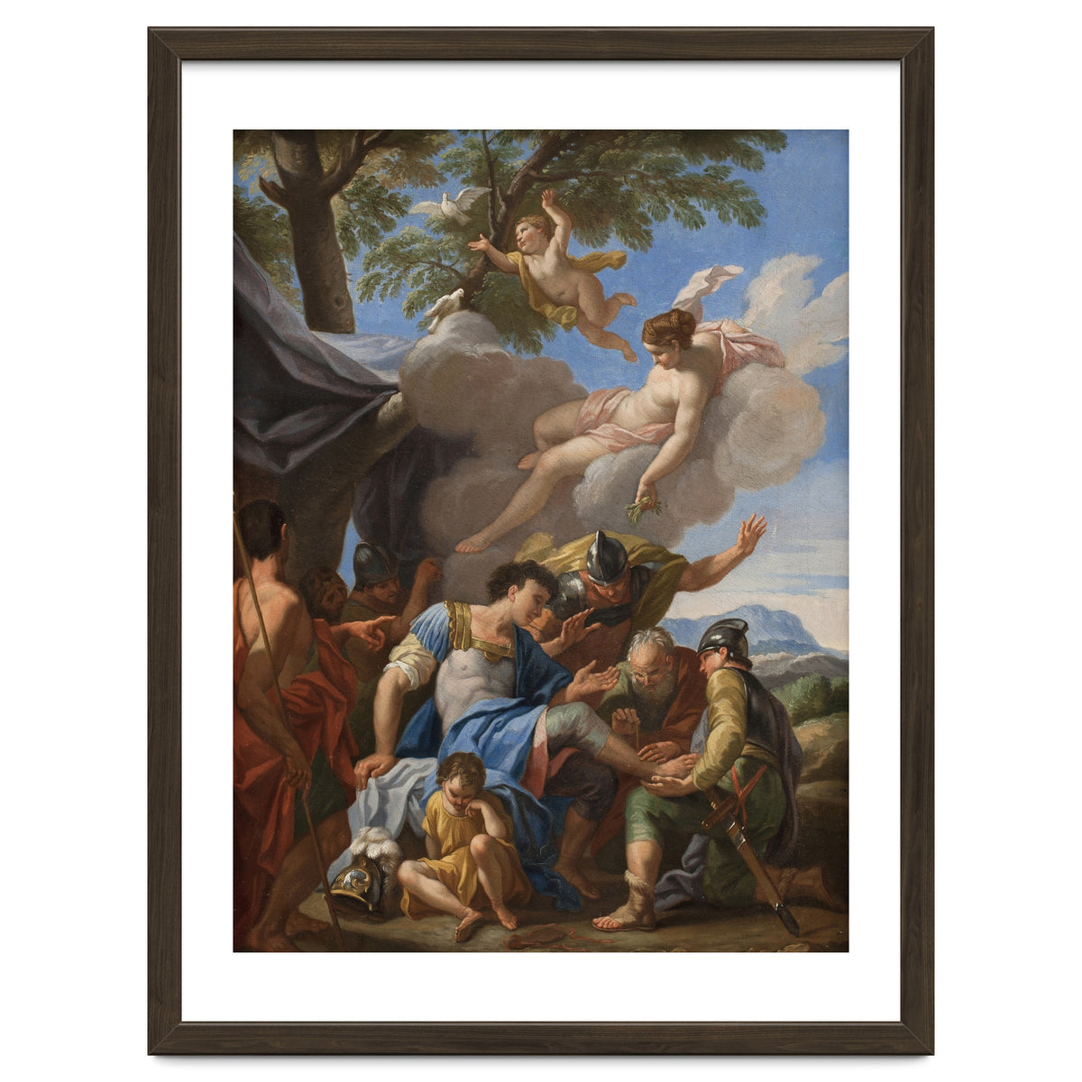 Hendrik Krock – Venus Brings Healing Herbs to the Wounded Aeneas